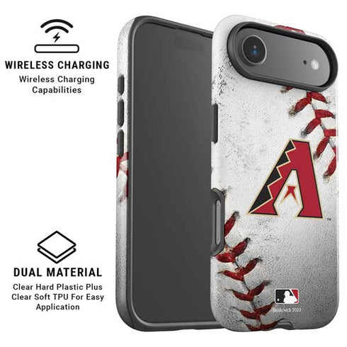 MLB Arizona Diamondbacks Game Ball iPhone 17 Air Magsafe Impact Case