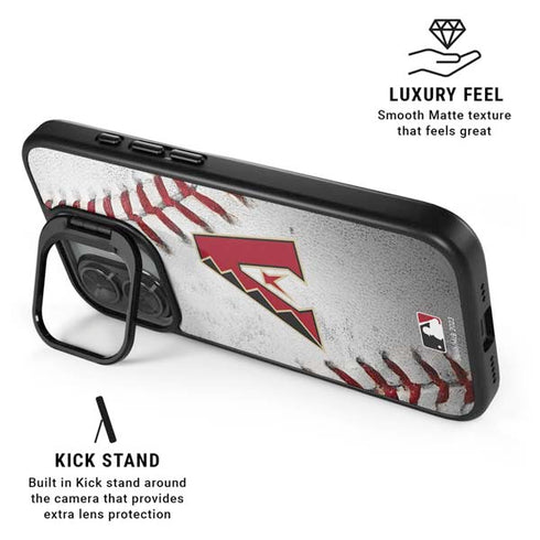 MLB Arizona Diamondbacks Game Ball iPhone 17 Kickstand Case