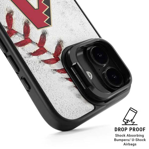 MLB Arizona Diamondbacks Game Ball iPhone 17 Kickstand Case