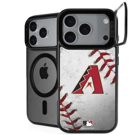 MLB Arizona Diamondbacks Game Ball iPhone 17 Pro Max Kickstand Case