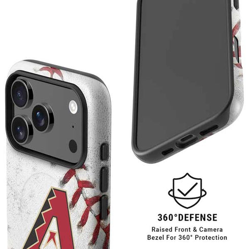 MLB Arizona Diamondbacks Game Ball iPhone 17 Pro Max Magsafe Impact Case
