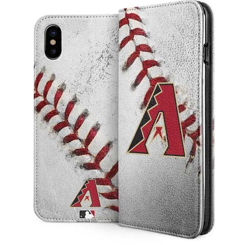MLB Arizona Diamondbacks Game Ball iPhone 8 Folio Case