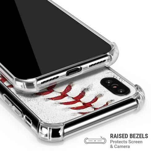 MLB Arizona Diamondbacks Game Ball iPhone X/XS Clear Case