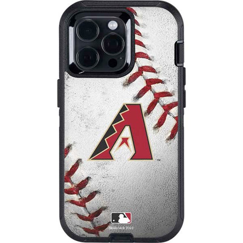 MLB Arizona Diamondbacks Game Ball Otterbox Defender iPhone Skin