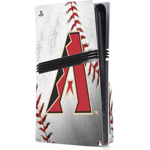 MLB Arizona Diamondbacks Game Ball PS5 Pro Disk Console Skin