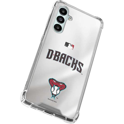 MLB Arizona Diamondbacks Home Jersey Galaxy A16 5G Clear Case