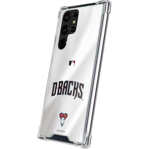 MLB Arizona Diamondbacks Home Jersey Galaxy S23 Ultra Clear Case