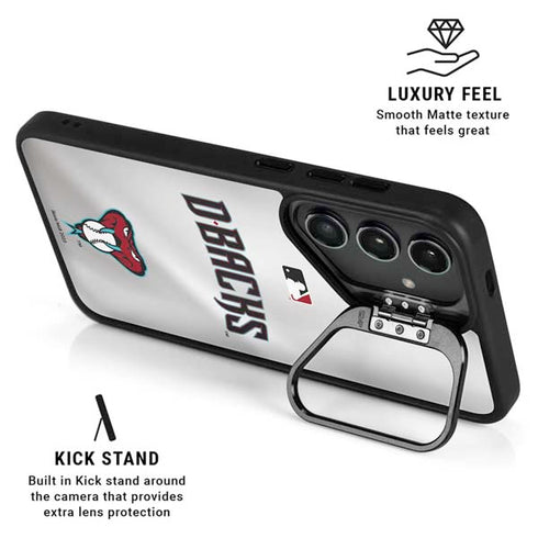MLB Arizona Diamondbacks Home Jersey Galaxy S25 Plus Kickstand Case