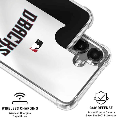 MLB Arizona Diamondbacks Home Jersey Galaxy S26 Clear Case