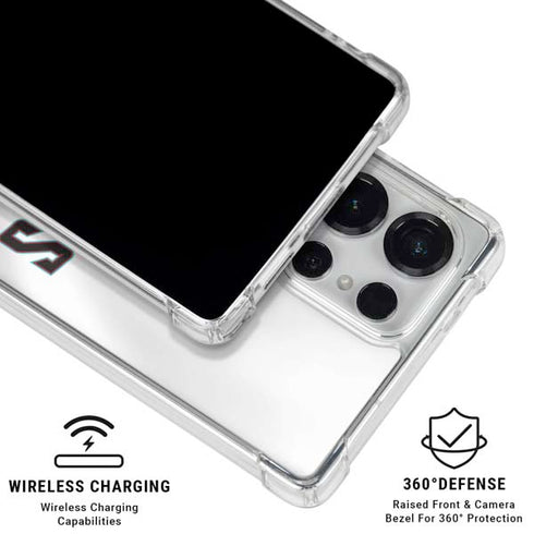 MLB Arizona Diamondbacks Home Jersey Galaxy S26 Ultra Clear Case