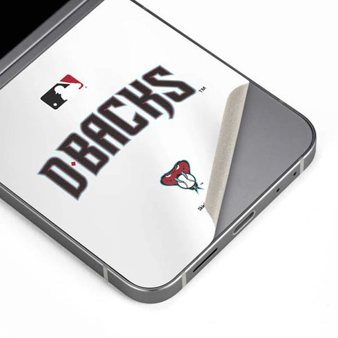 MLB Arizona Diamondbacks Home Jersey Galaxy Z Flip6 Skin