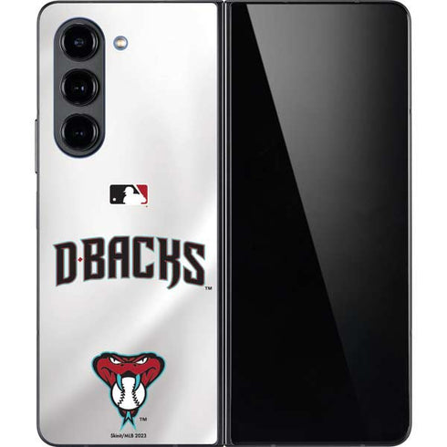 MLB Arizona Diamondbacks Home Jersey Galaxy Z Fold5 5G Skin