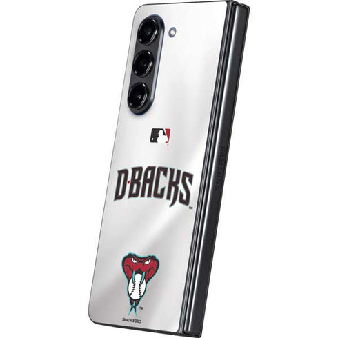 MLB Arizona Diamondbacks Home Jersey Galaxy Z Fold5 5G Skin