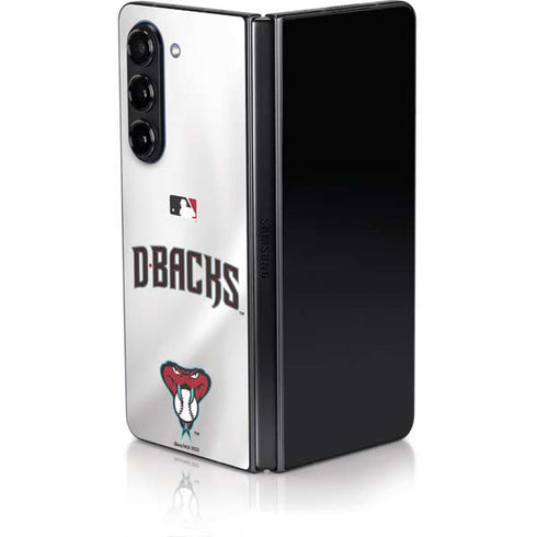 MLB Arizona Diamondbacks Home Jersey Galaxy Z Fold5 5G Skin