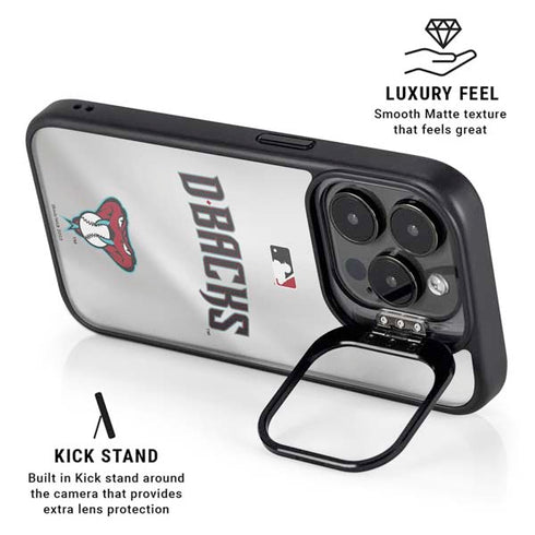 MLB Arizona Diamondbacks Home Jersey iPhone 14 Pro Kickstand Case