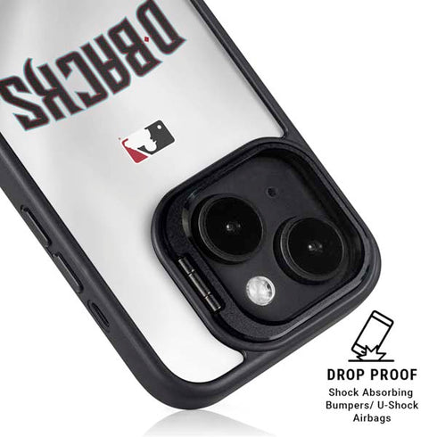 MLB Arizona Diamondbacks Home Jersey iPhone 15 Kickstand Case