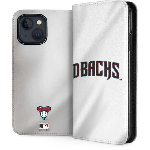 MLB Arizona Diamondbacks Home Jersey iPhone 15 Plus Folio Case