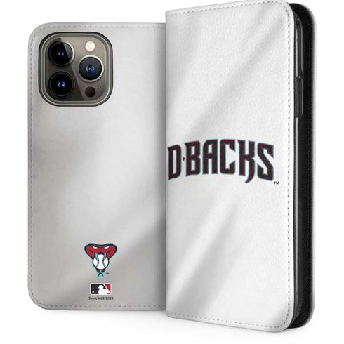 MLB Arizona Diamondbacks Home Jersey iPhone 15 Pro Max Folio Case