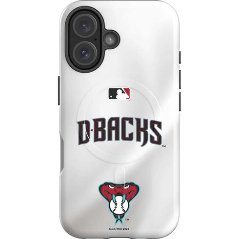 MLB Arizona Diamondbacks Home Jersey iPhone 16 Magsafe Impact Case