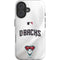 MLB Arizona Diamondbacks Home Jersey iPhone 16 Magsafe Impact Case