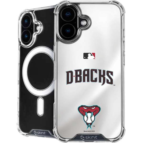 MLB Arizona Diamondbacks Home Jersey iPhone 16 Plus MagSafe Case