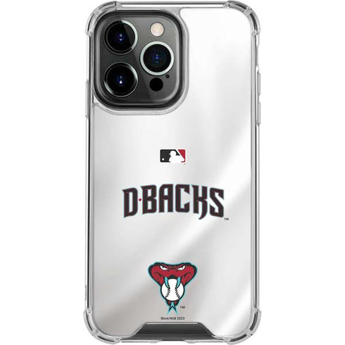 MLB Arizona Diamondbacks Home Jersey iPhone 16 Pro Clear Case
