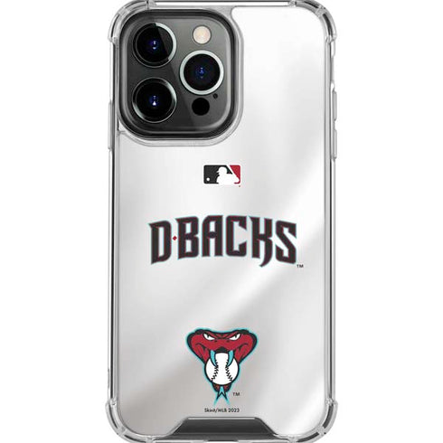 MLB Arizona Diamondbacks Home Jersey iPhone 16 Pro Max Clear Case