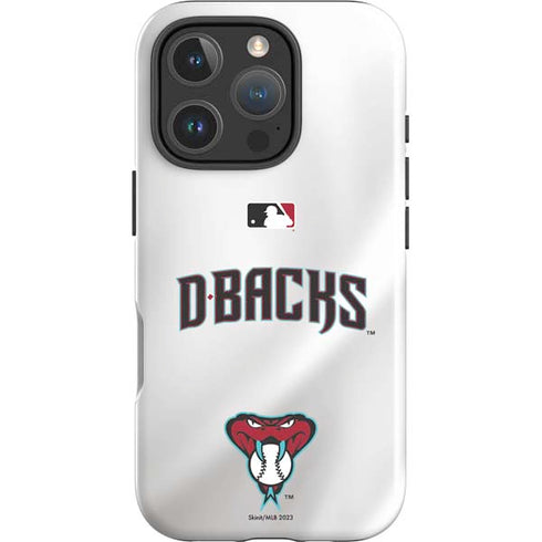 MLB Arizona Diamondbacks Home Jersey iPhone 16 Pro Max Impact Case