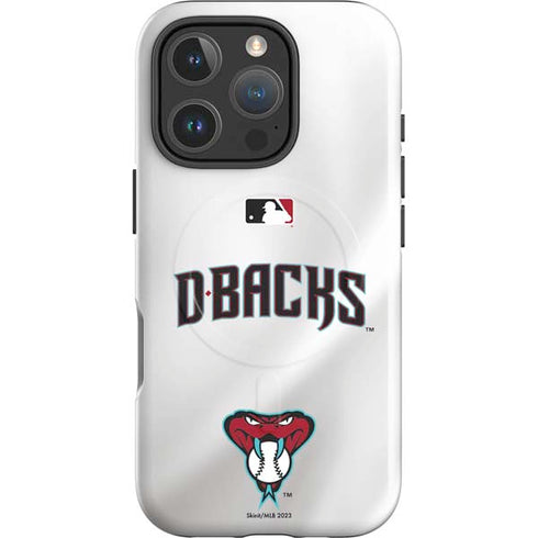 MLB Arizona Diamondbacks Home Jersey iPhone 16 Pro Max Magsafe Impact Case