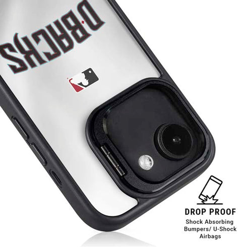 MLB Arizona Diamondbacks Home Jersey iPhone 16e Kickstand Case