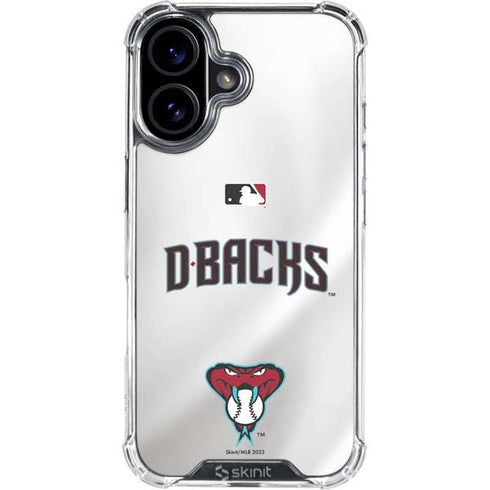 MLB Arizona Diamondbacks Home Jersey iPhone 17 Clear Case