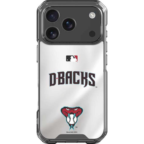 MLB Arizona Diamondbacks Home Jersey iPhone 18 Pro Clear Case
