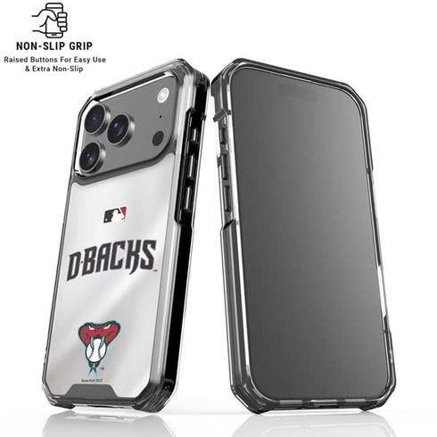 MLB Arizona Diamondbacks Home Jersey iPhone 18 Pro Clear Case