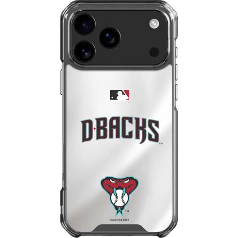 MLB Arizona Diamondbacks Home Jersey iPhone 18 Pro Max Clear Case