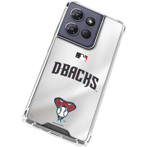 MLB Arizona Diamondbacks Home Jersey Moto G Stylus 5G (2025) Clear Case