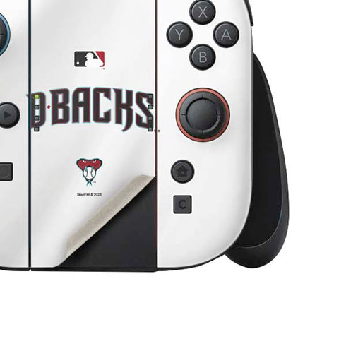 MLB Arizona Diamondbacks Home Jersey Nintendo Switch 2 (2025) Joy-Con Controller Skin