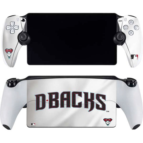 MLB Arizona Diamondbacks Home Jersey PlayStation Portal Remote Player Skin