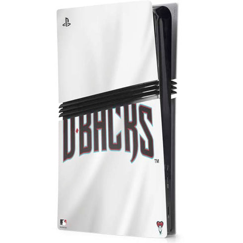 MLB Arizona Diamondbacks Home Jersey PS5 Pro Console Skin