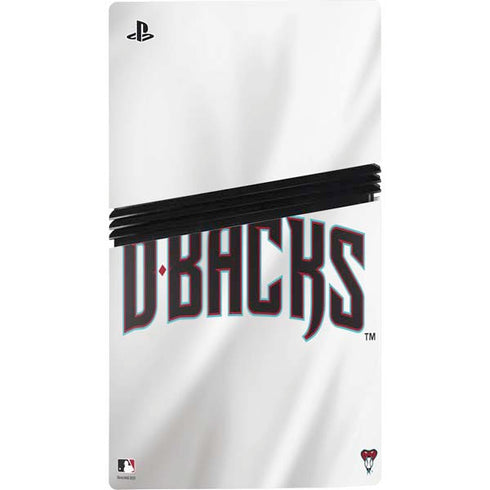 MLB Arizona Diamondbacks Home Jersey PS5 Pro Console Skin