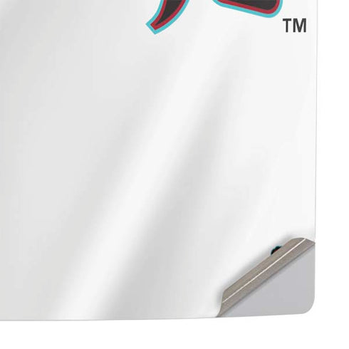 MLB Arizona Diamondbacks Home Jersey PS5 Slim Digital Edition Console Skin