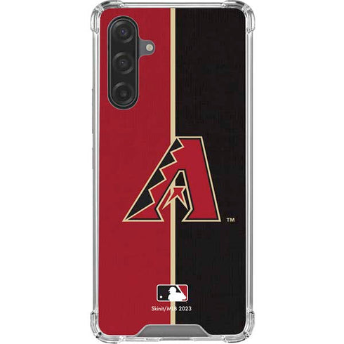 MLB Arizona Diamondbacks Split Galaxy A17 Clear Case
