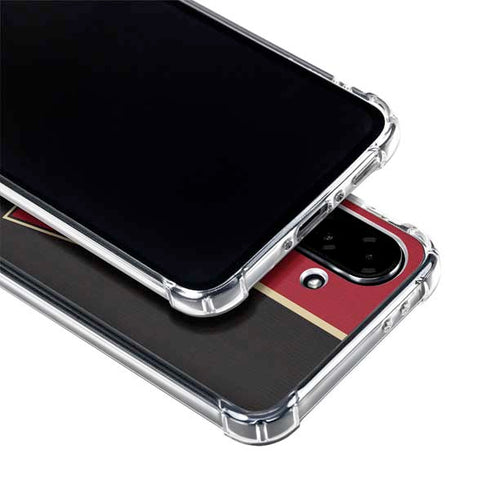 MLB Arizona Diamondbacks Split Galaxy A36 5G Clear Case