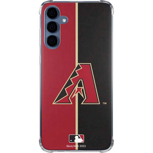MLB Arizona Diamondbacks Split Galaxy A55 5G Clear Case