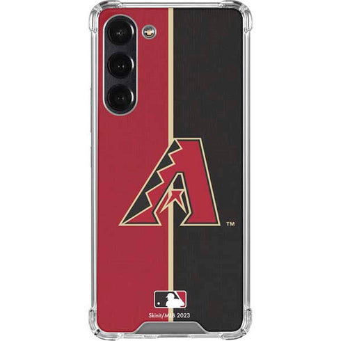 MLB Arizona Diamondbacks Split Galaxy S24 FE Clear Case