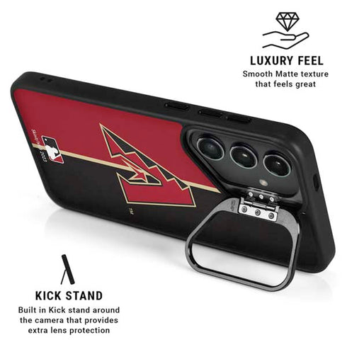 MLB Arizona Diamondbacks Split Galaxy S24 FE Kickstand Case