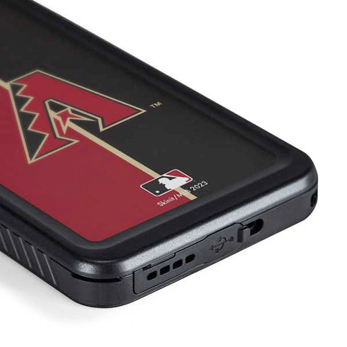 MLB Arizona Diamondbacks Split Galaxy S24 Plus Waterproof Case