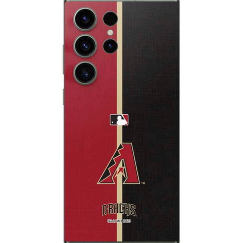 MLB Arizona Diamondbacks Split Galaxy S24 Ultra Skin