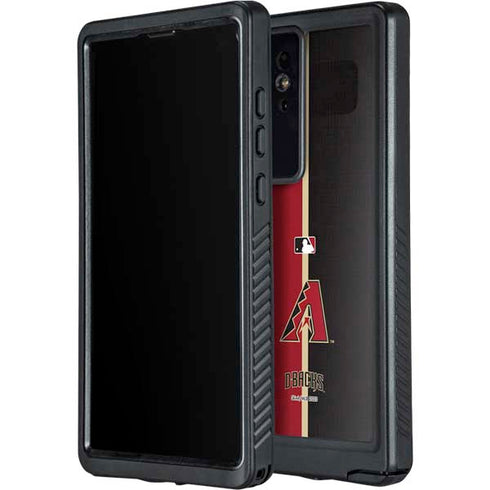 MLB Arizona Diamondbacks Split Galaxy S24 Ultra Waterproof Case
