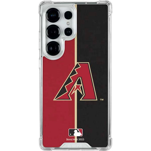 MLB Arizona Diamondbacks Split Galaxy S26 Ultra Clear Case