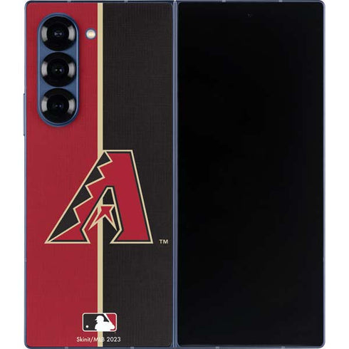 MLB Arizona Diamondbacks Split Galaxy Z Fold6 Skin